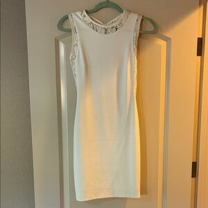 Bar III White dress with lace